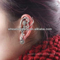 Woman's Ear Cuff Unique Rhinestone Ear Clips Earrings EC09